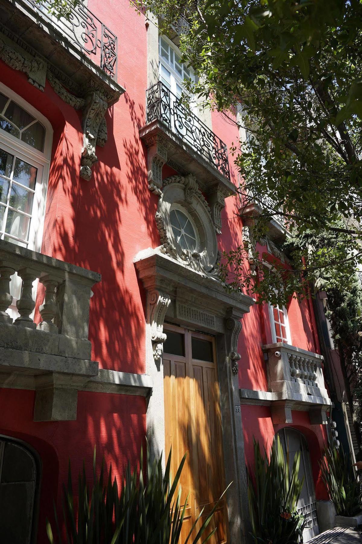 לינה וארוחת בוקר מקסיקו סיטי Casa Goliana La Roma מראה חיצוני תמונה